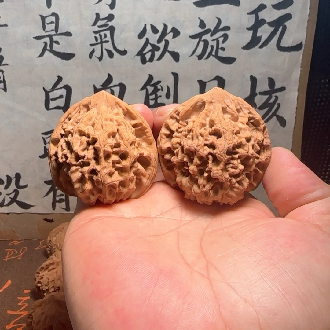 文玩核桃把件官帽4.8尺2号