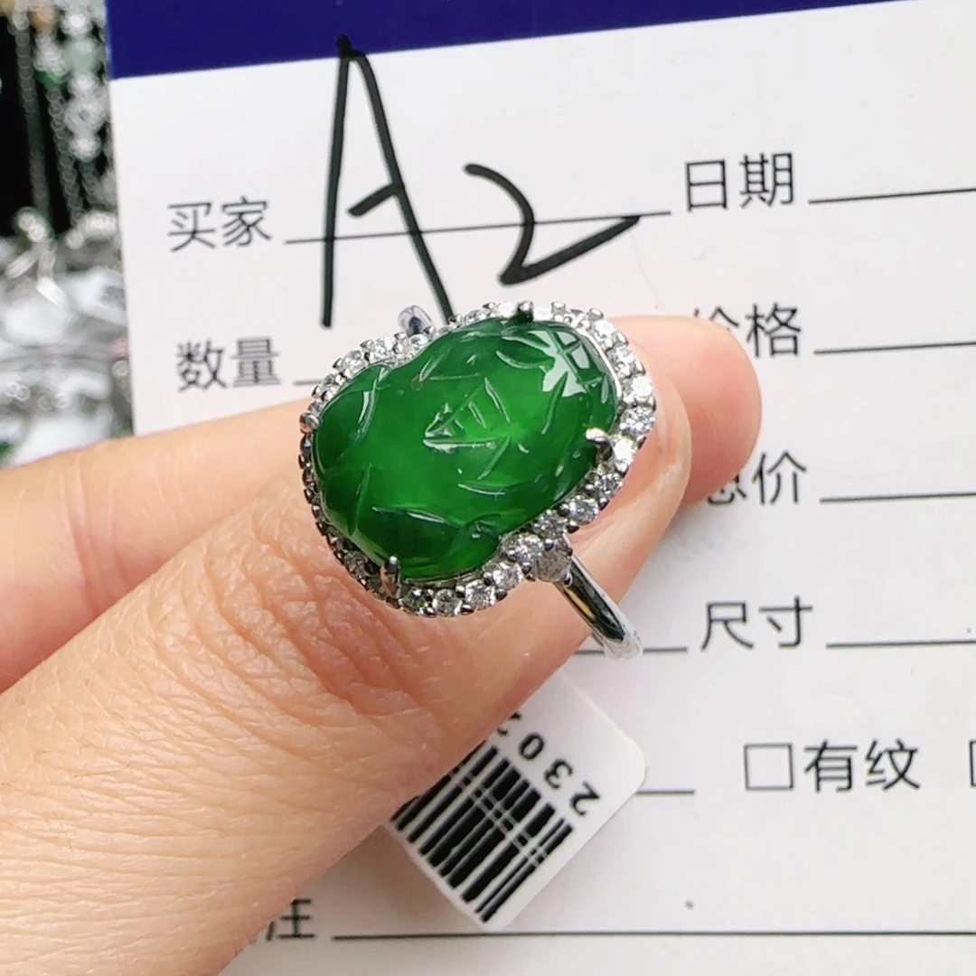 银S925镶嵌手链翡翠