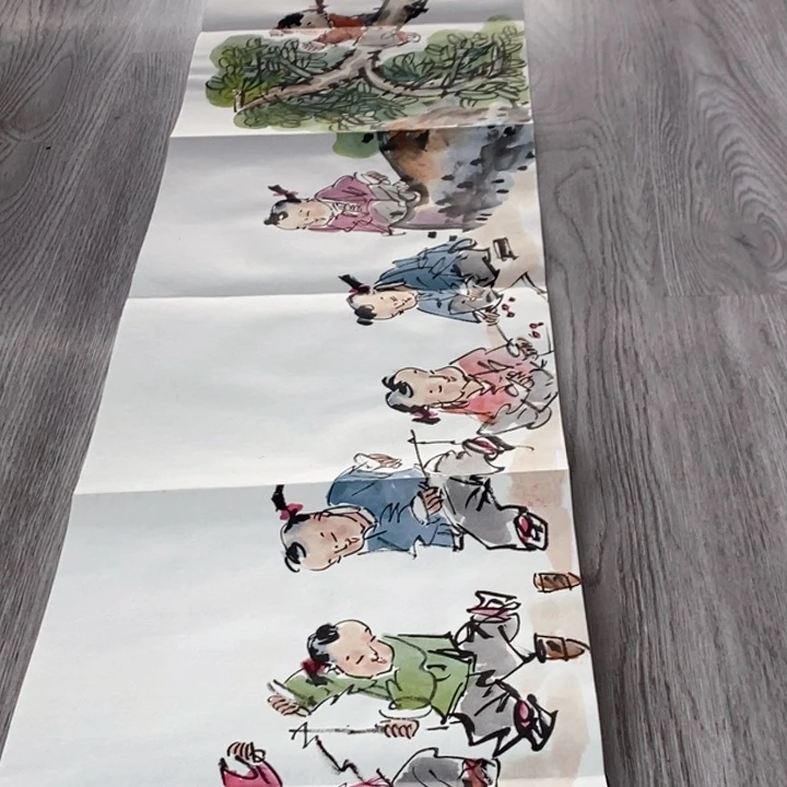 国画洪*堂绘画作品欣赏