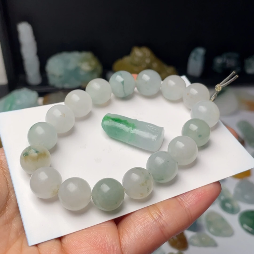 鮑***饰定制翡翠未镶嵌天然翡翠