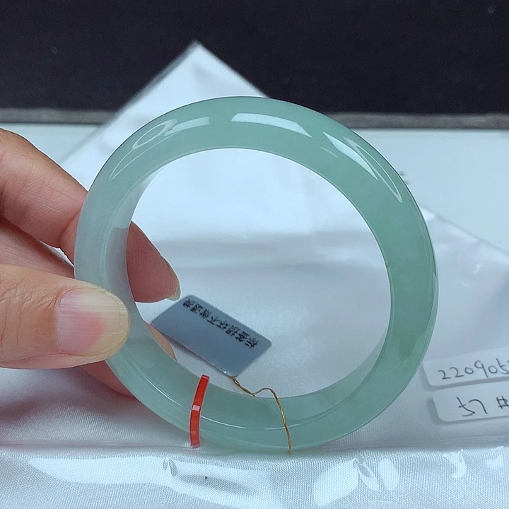 翡翠未镶嵌手镯57圈3483