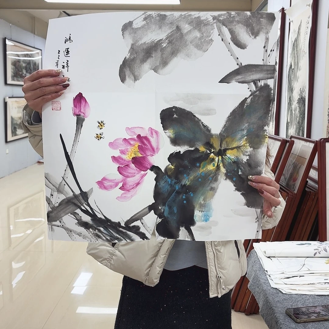 国画国画作品展。国画作品集