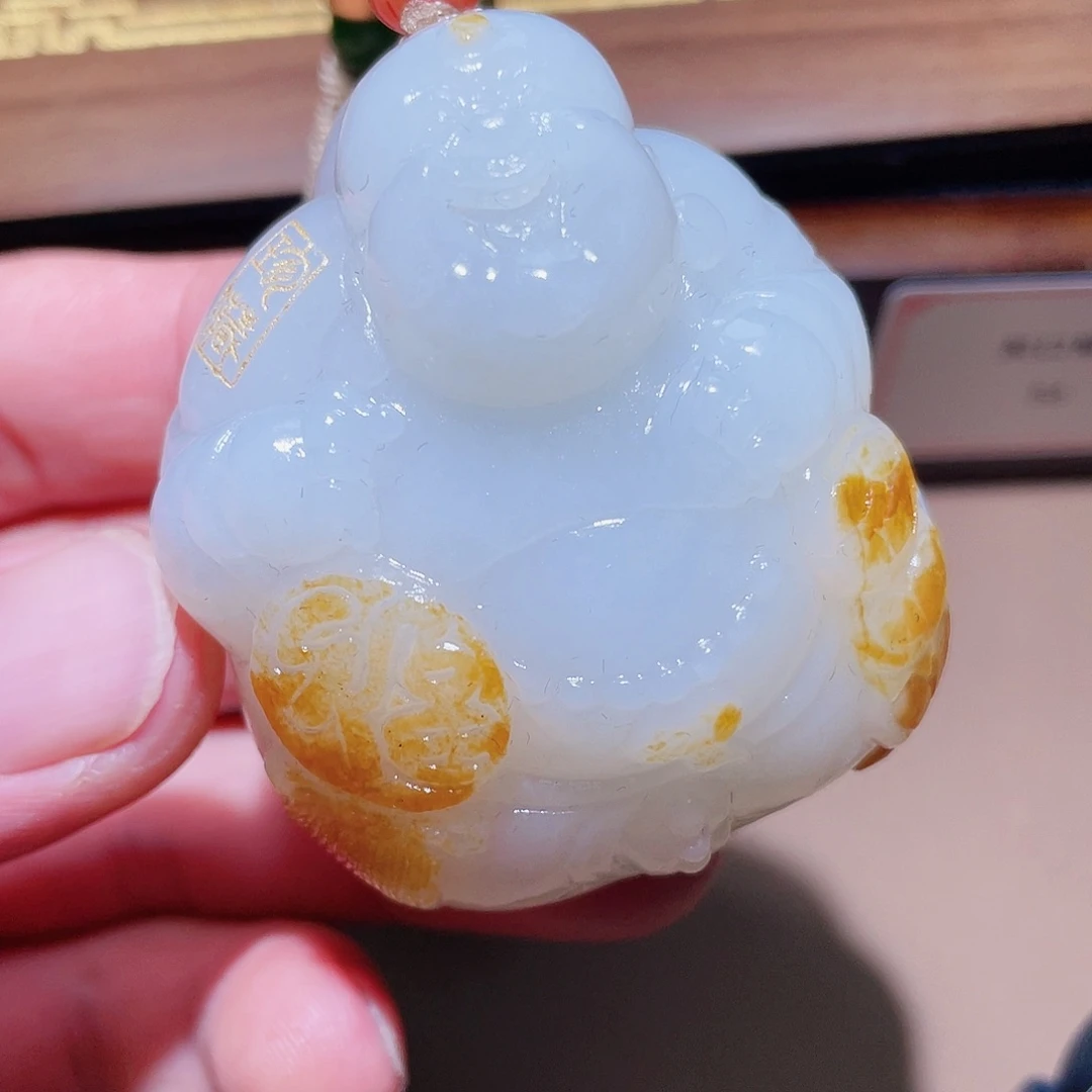 和田玉颈饰未镶嵌实*D1
