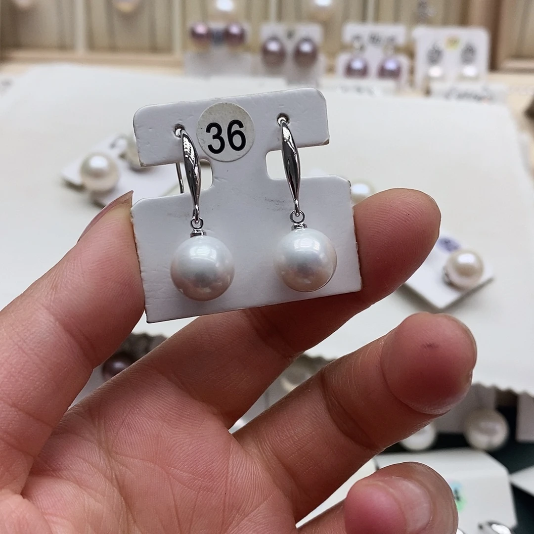 银S925镶嵌颈饰淡水珍珠