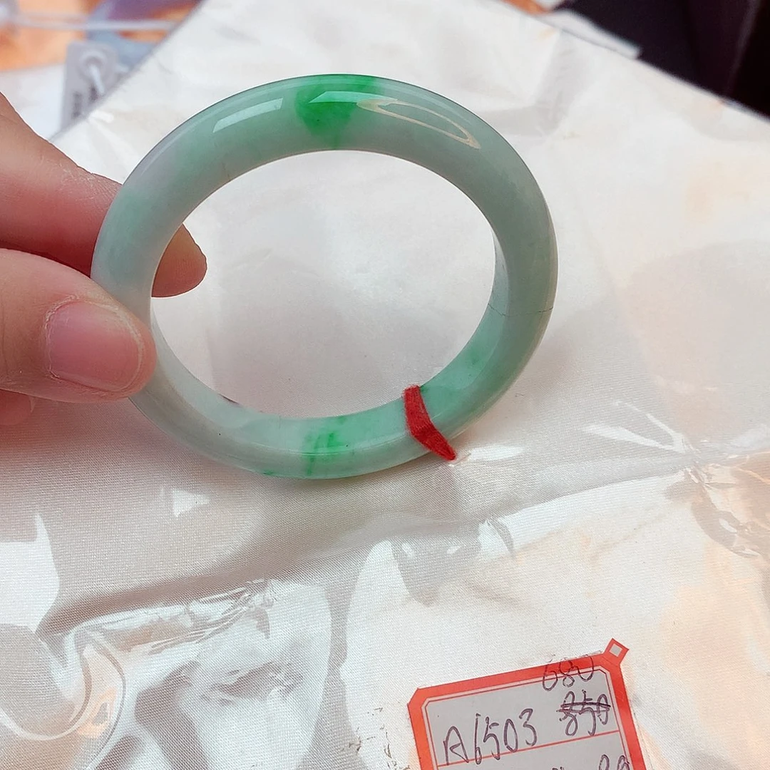 翡翠手镯未镶嵌天然缅甸翡翠A货