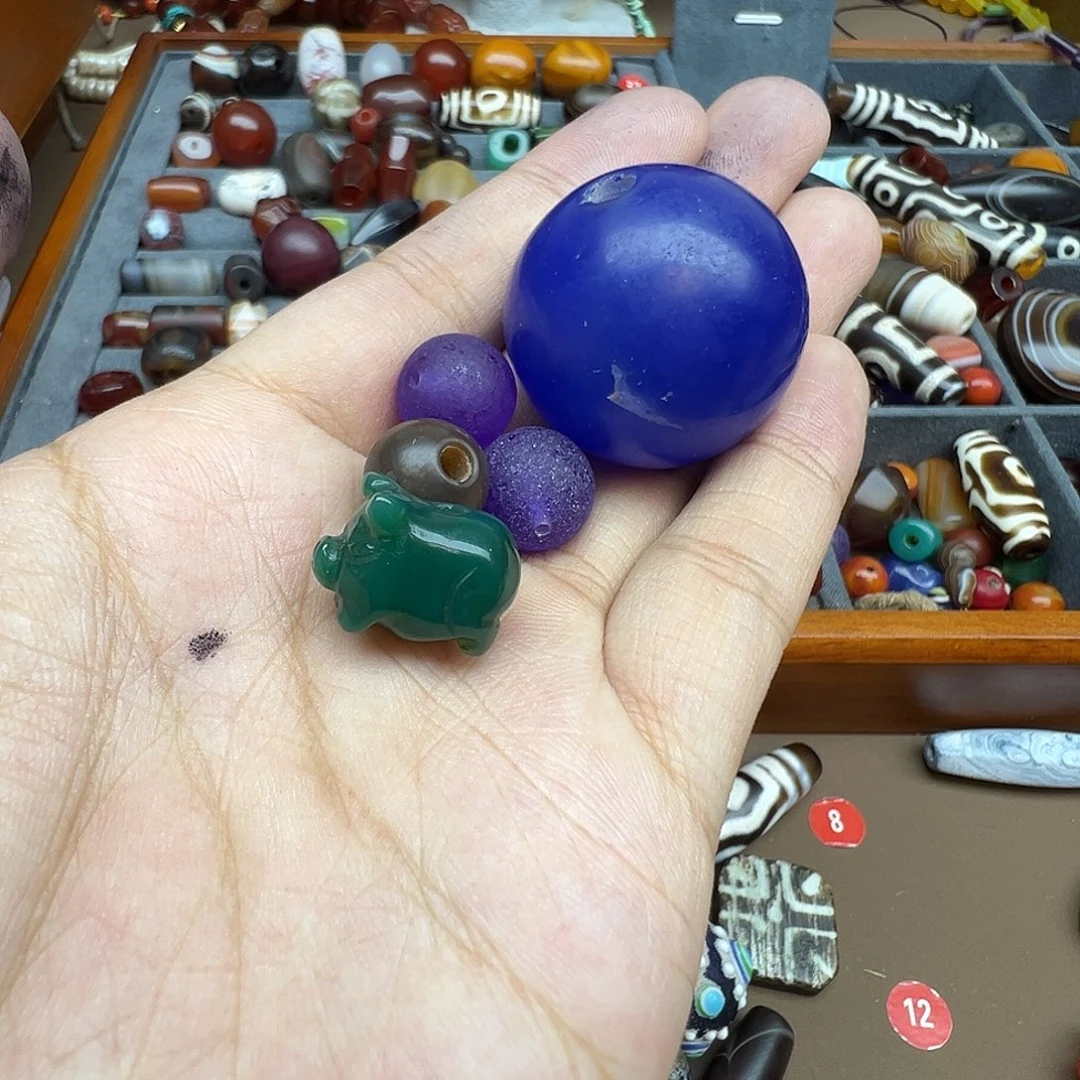 前***夫玛瑙/玉髓未镶嵌珠宝半成品