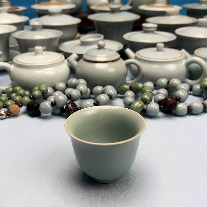 杯仿古釉铃铛杯原矿原釉原产地