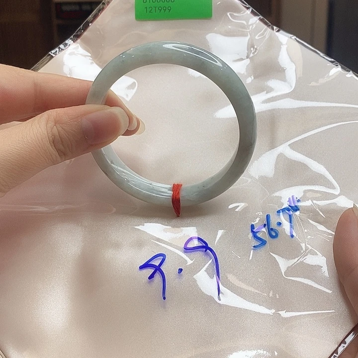 翡翠未镶嵌手镯天然缅甸翡翠A货手镯52圈以下