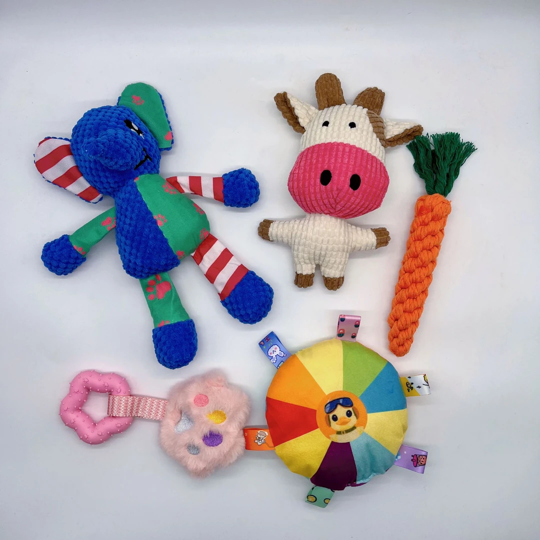 宠物发声玩具解闷神器耐咬幼犬磨牙洁齿陪伴布偶狗狗耐咬发声玩具