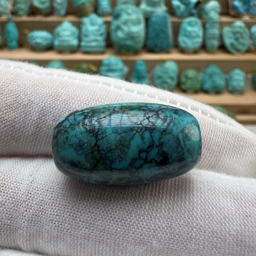 绿松石未镶嵌配饰12.7*21.8