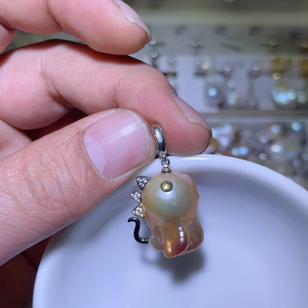 淡水珍珠未镶嵌吊坠(不含链)47