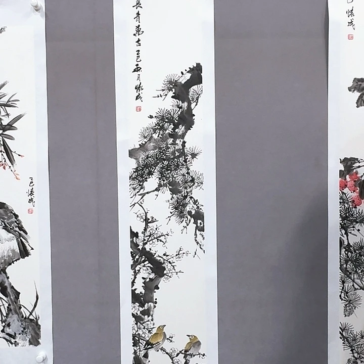 国画亲笔手绘放心去藏