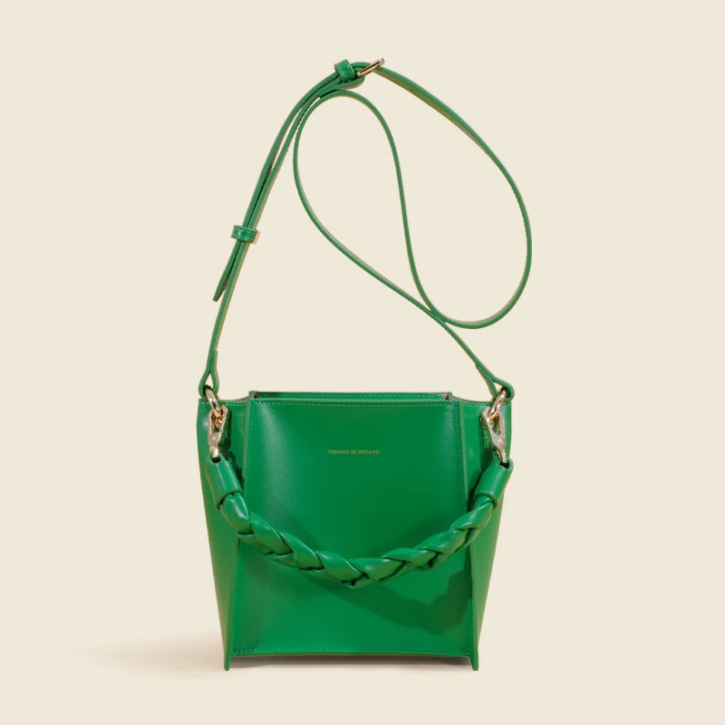 【酒桶】单肩包简约水桶包单肩韩版女士时尚腋下小包包肩包ins