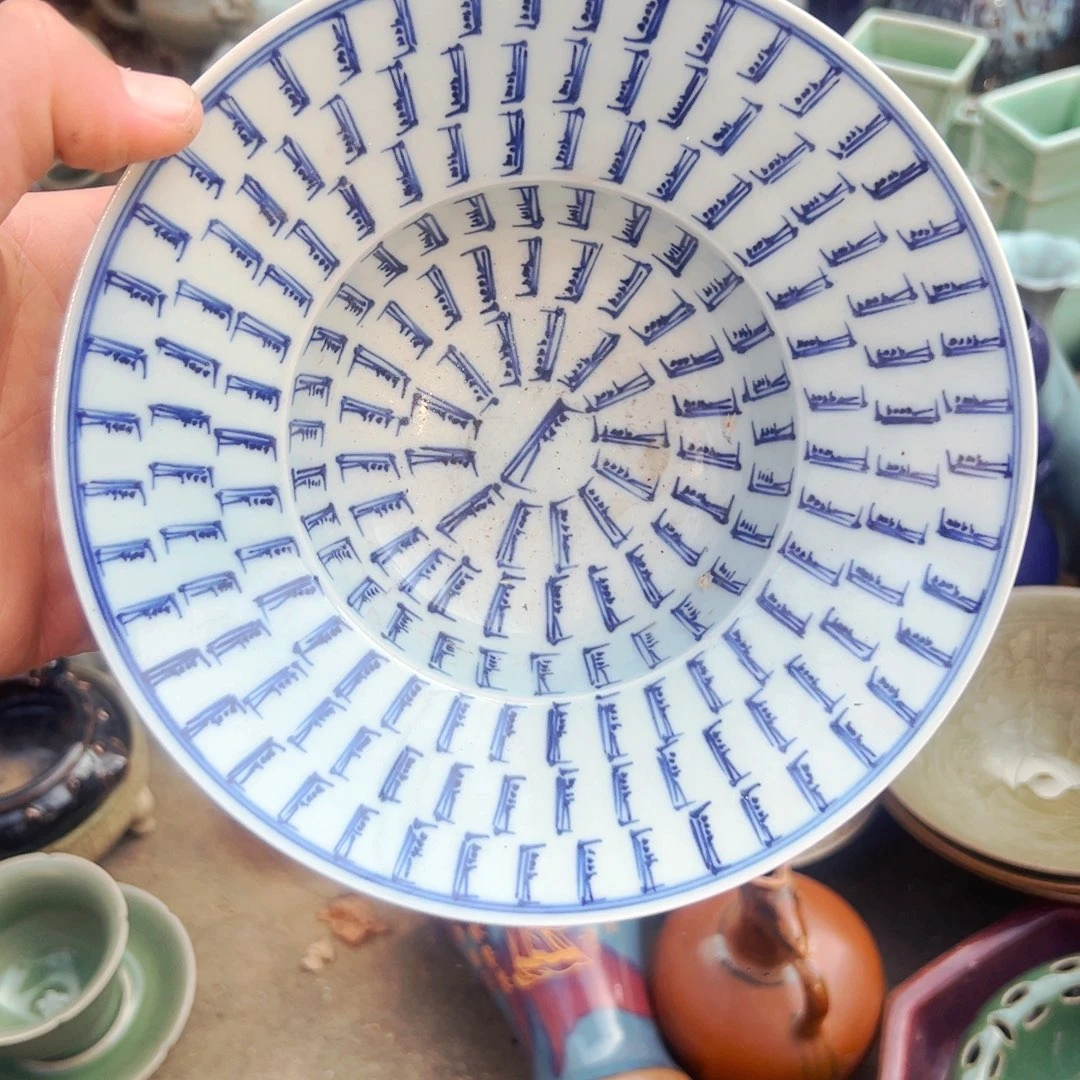 瓷片摆件摆件111111