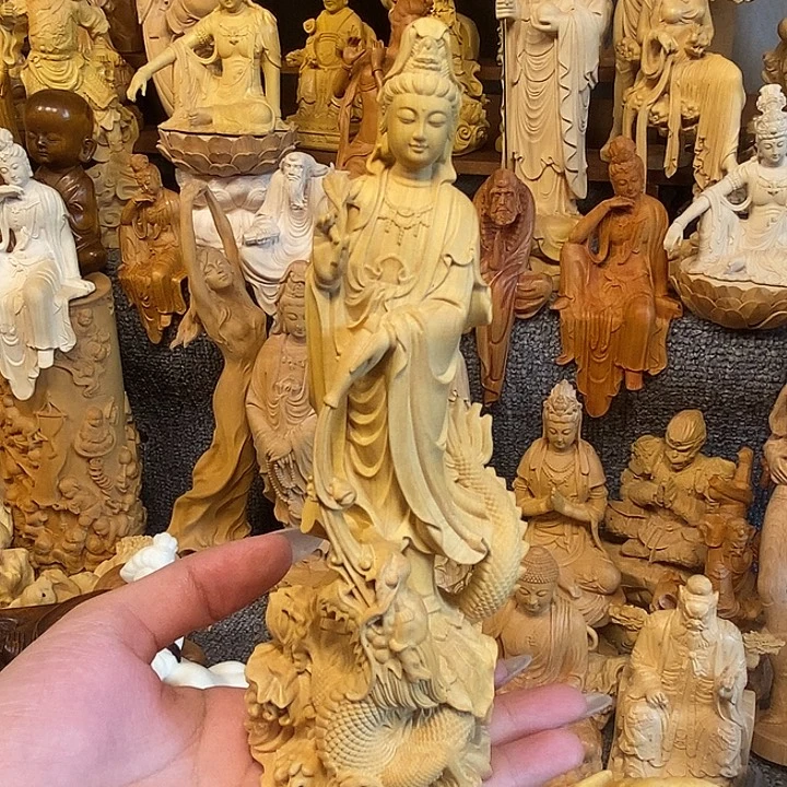 好***草黄杨木黄杨木5个观音
