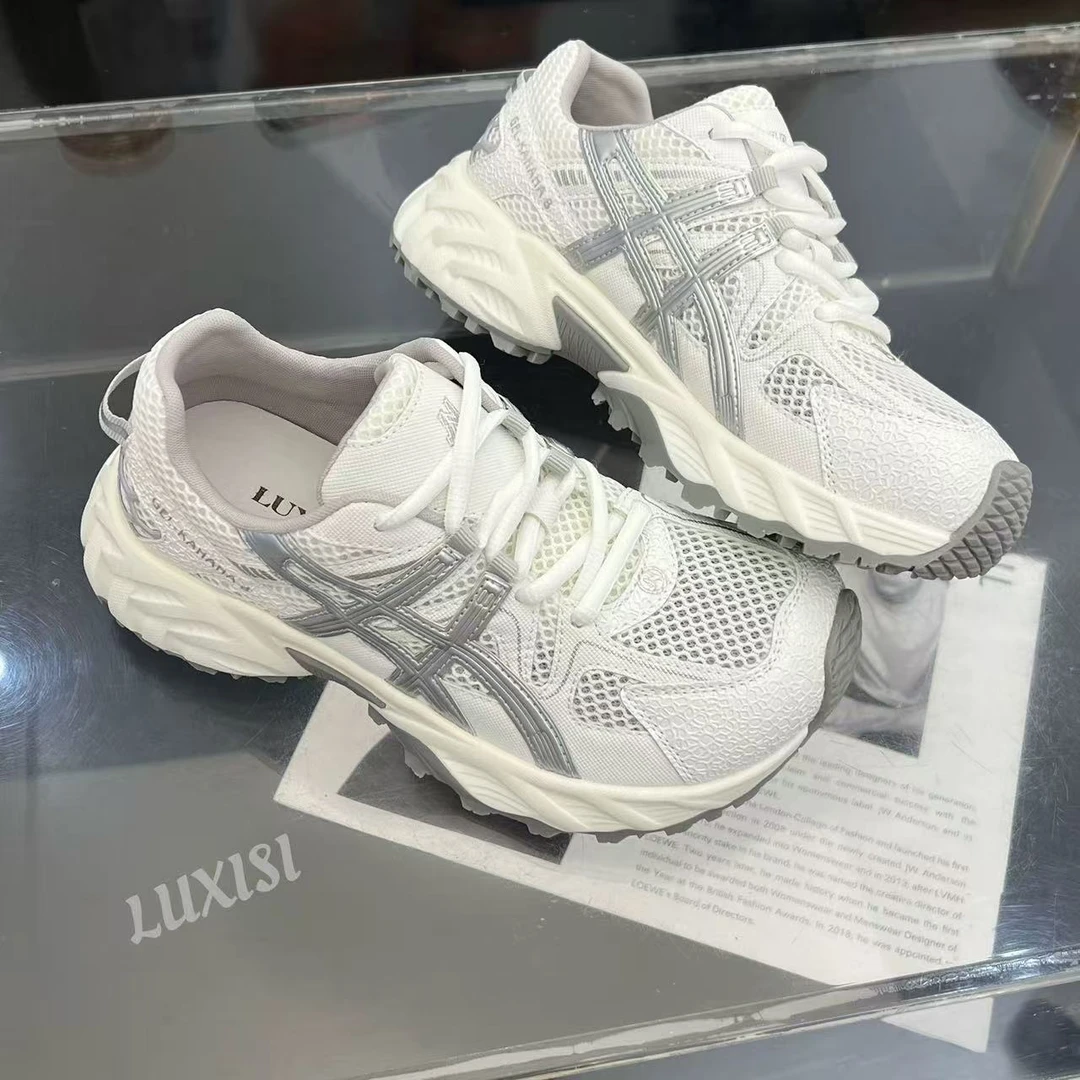 W70111单层网面透气老爹鞋女夏季新款厚底百搭薄网休闲运动鞋