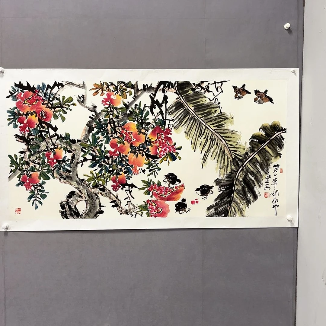 国画国画纯手绘作品请放心去藏
