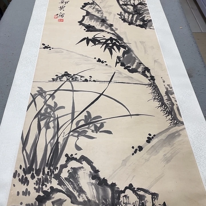 苍***茫画面画画画画画绢本