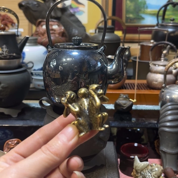 铜中古工艺品摆件