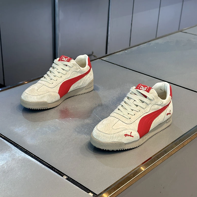 欧洲站男鞋夏季透气潮牌休闲阿甘板鞋学生百搭厚底运动鞋2025新款