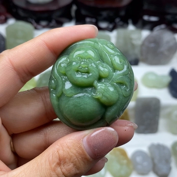 和田玉（碧玉）未镶嵌颈饰53
