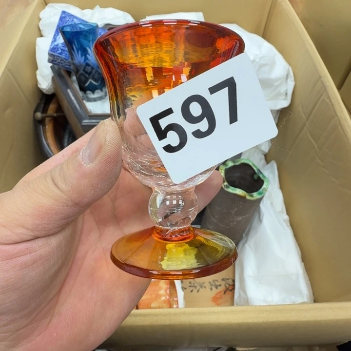 瓷片工艺品摆件瓷器摆件正能量