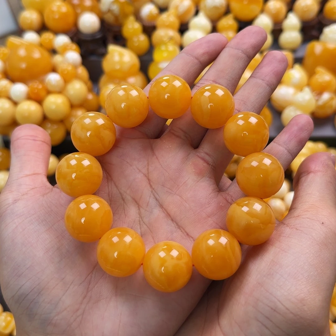 琥珀未镶嵌珠宝奇石20mm同料