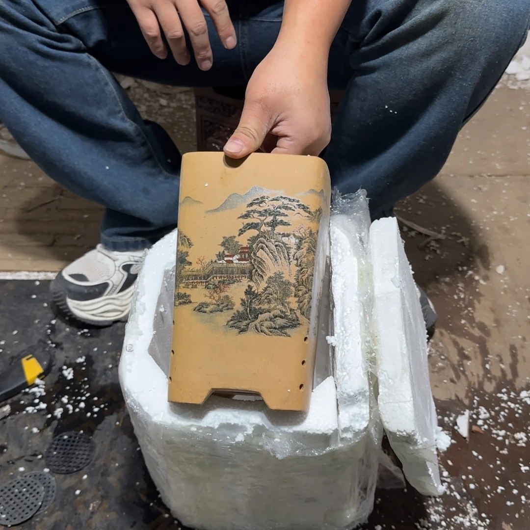 紫砂花盆口径14.20口径