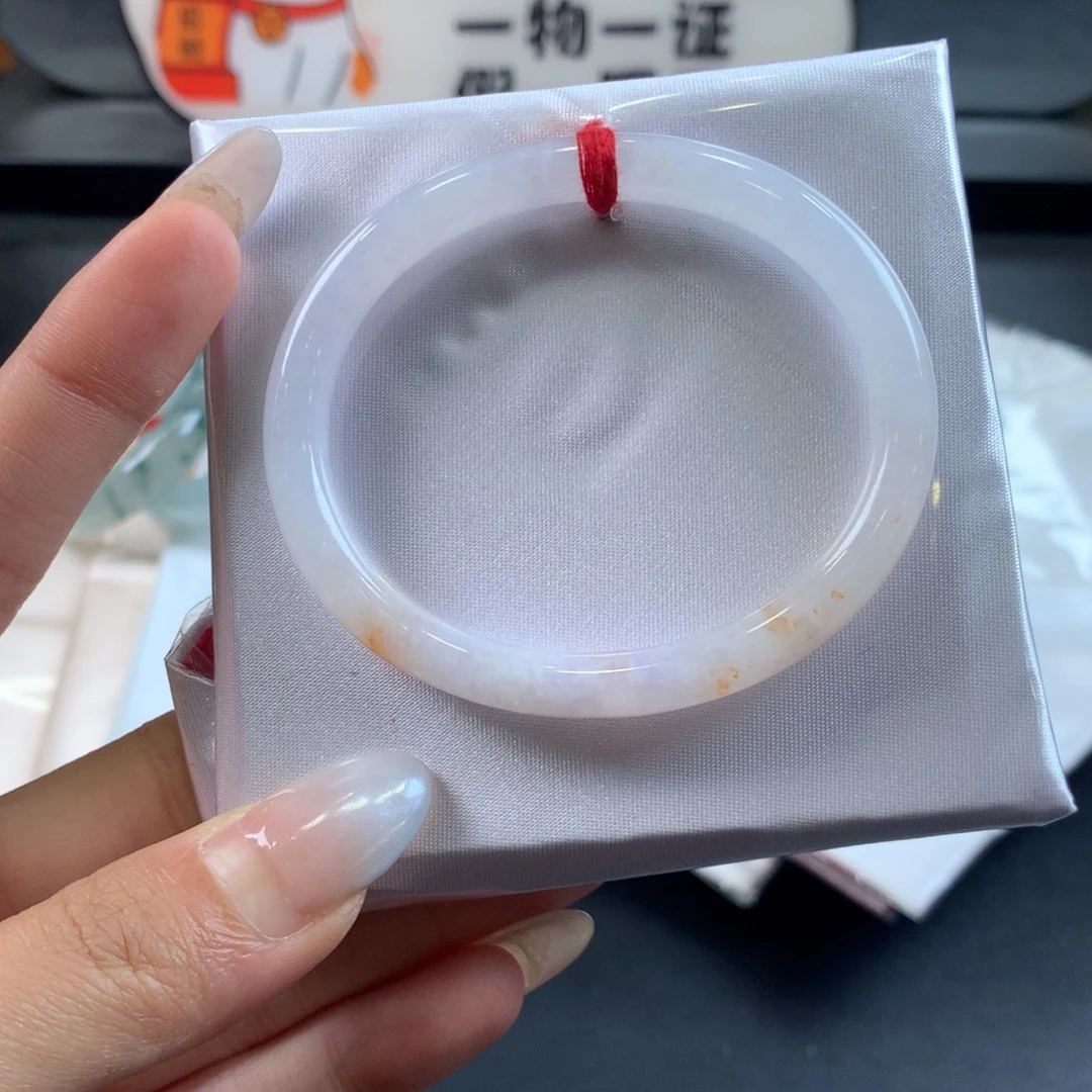 翡翠未镶嵌手镯53贵妃