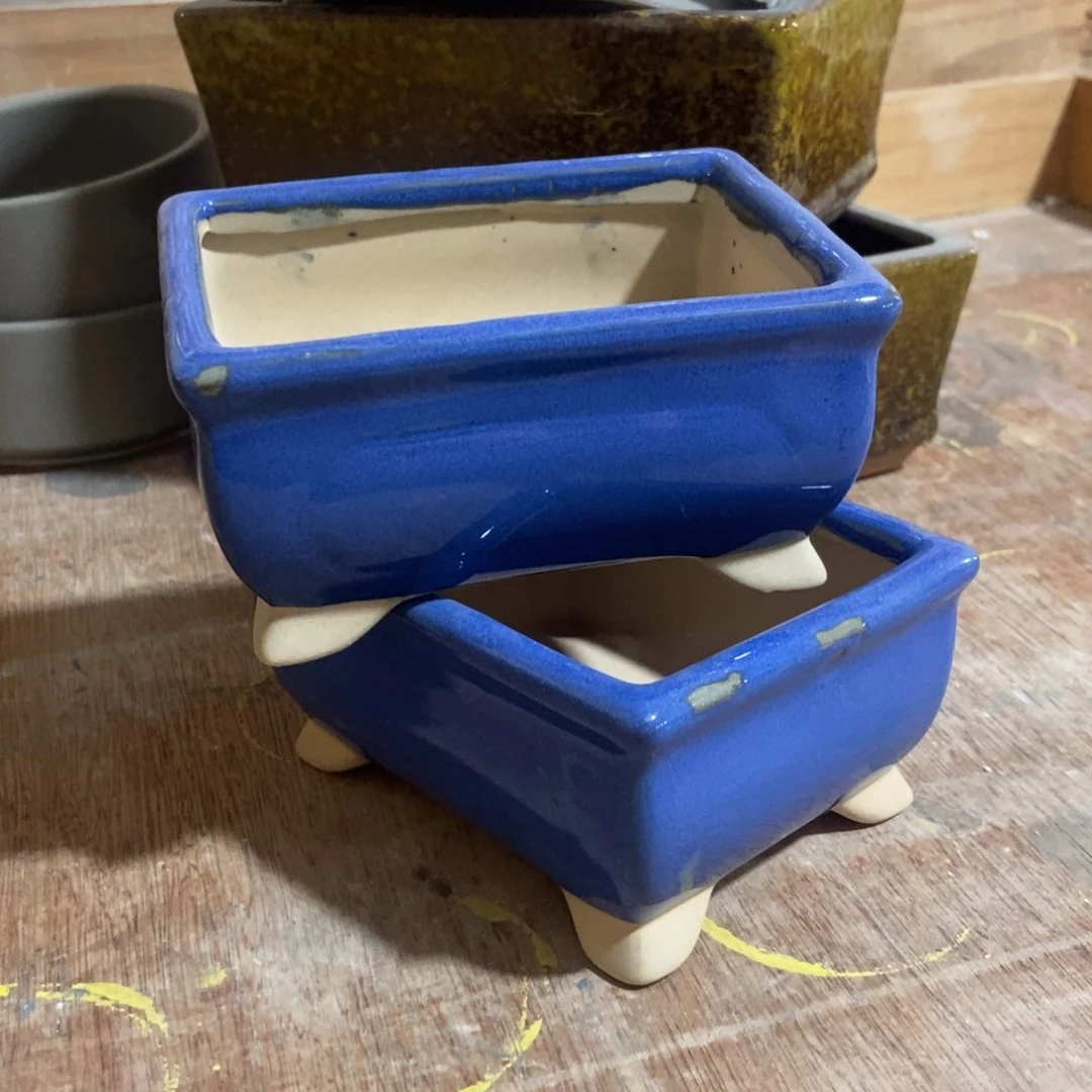 红陶高温陶瓷花盆