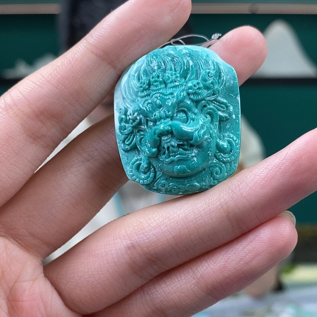 绿松石未镶嵌珠宝奇石