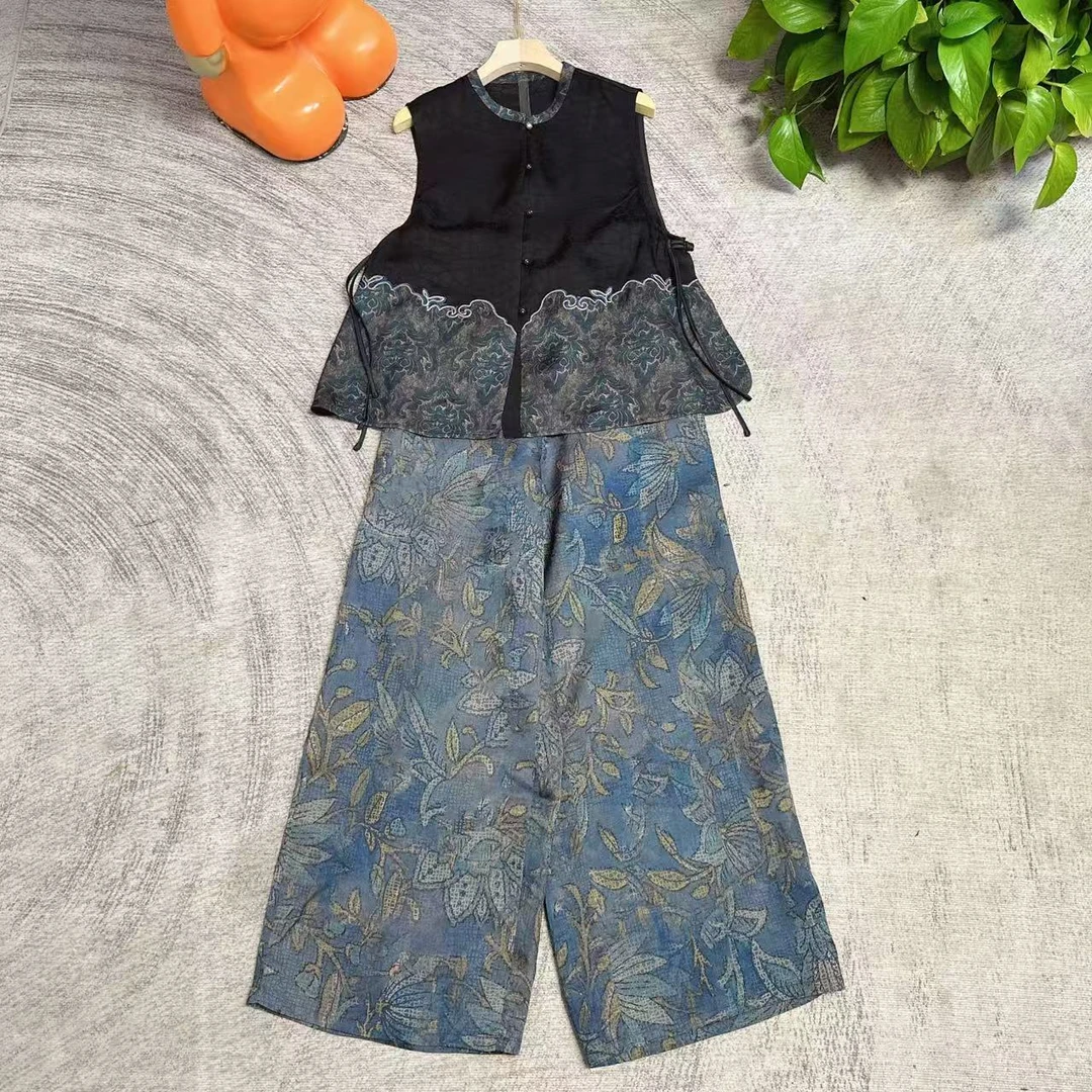 2025V v工作室新款 春夏新款高定套装气质时尚百搭—6812A