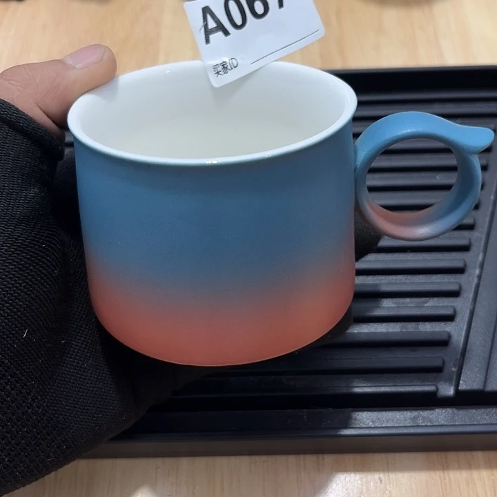 瓷片茶摆件工艺品摆件666