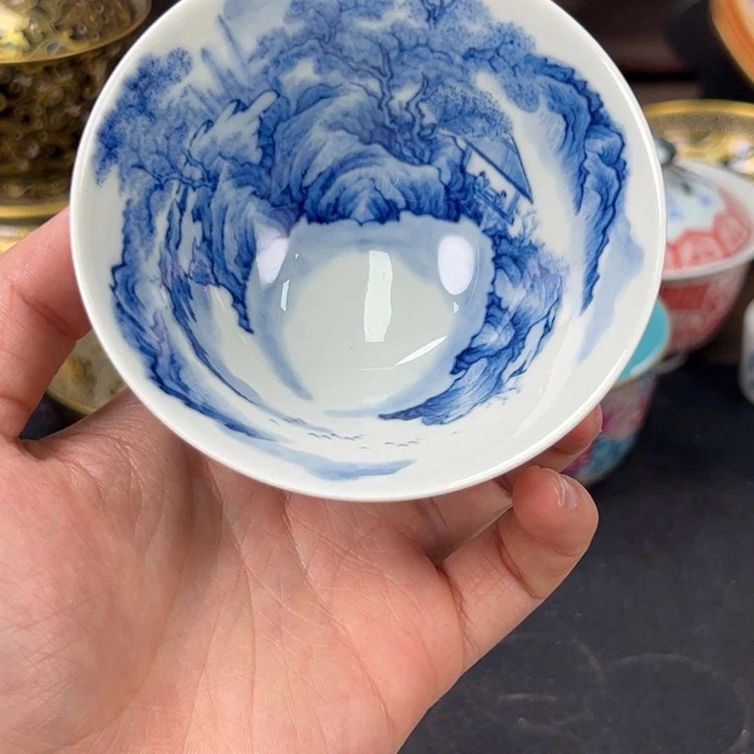 瓷片半****人景德镇手工手绘陶瓷