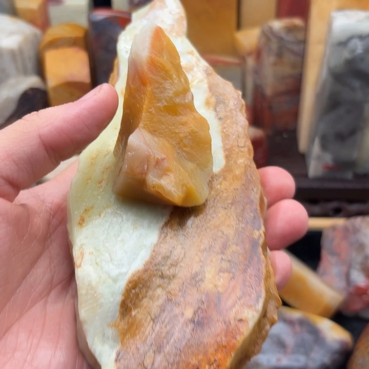 三***七寿山石印石000000551
