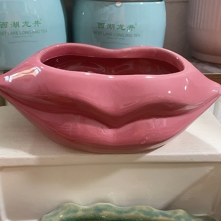 陶摆件陶盆有孔 瑕疵介意勿拍