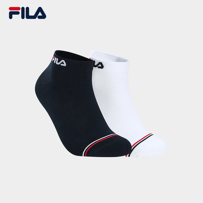 Fila/斐乐袜男子舒适休闲训练夏季跑步短筒简约透气F13M329304C
