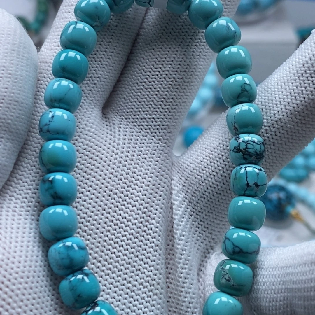 绿松石未镶嵌手串