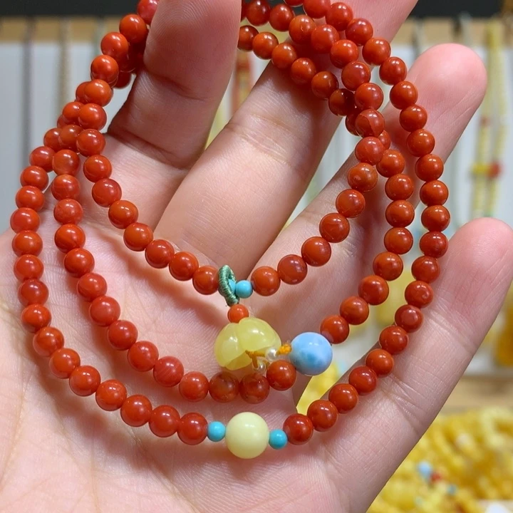 未镶嵌手链南红玛瑙4.5mm