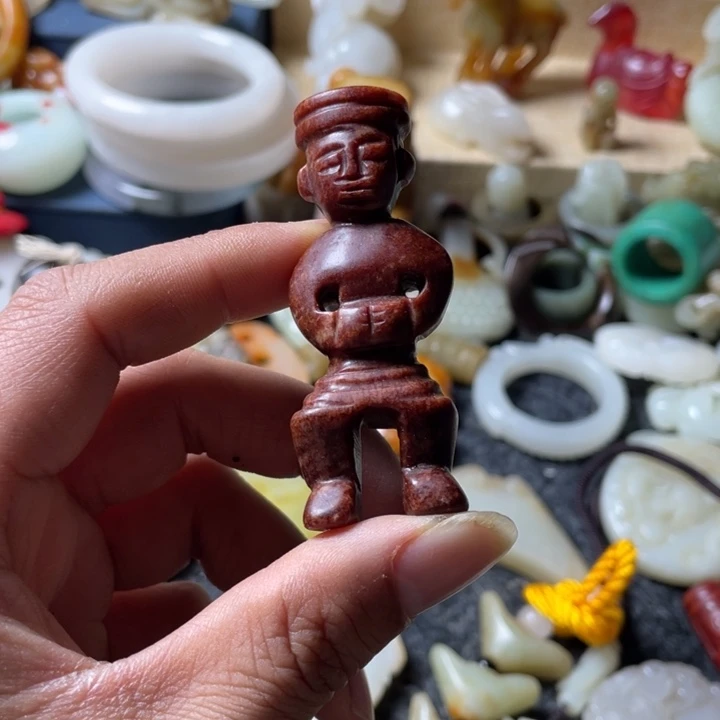 和田玉未镶嵌吊坠(不含链)