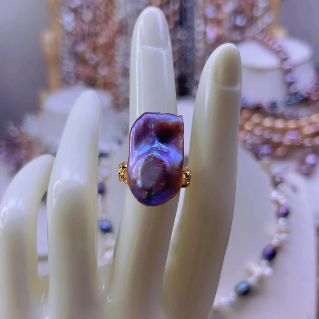 淡水珍珠手绳合金