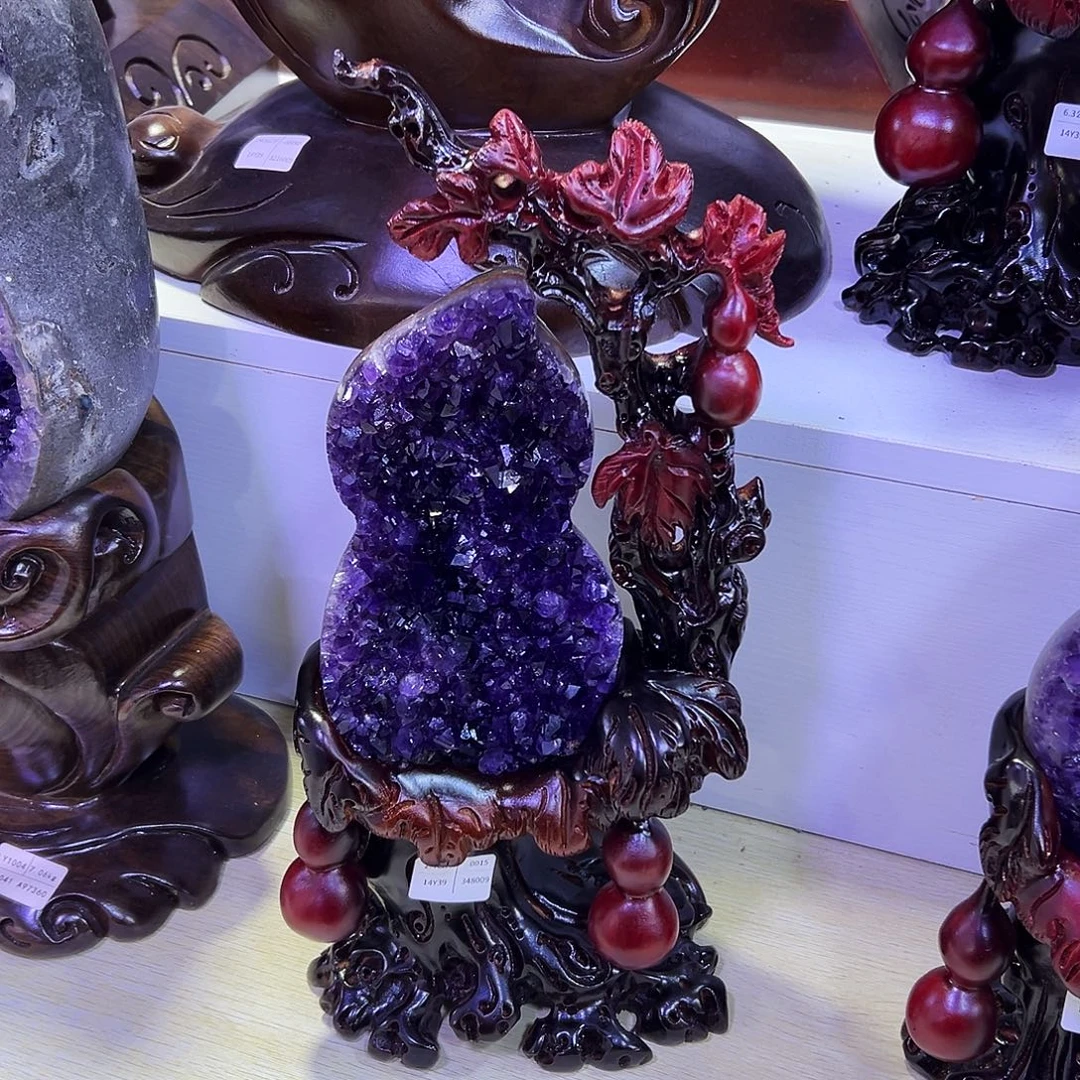 未镶嵌大型摆件（非配饰）紫晶