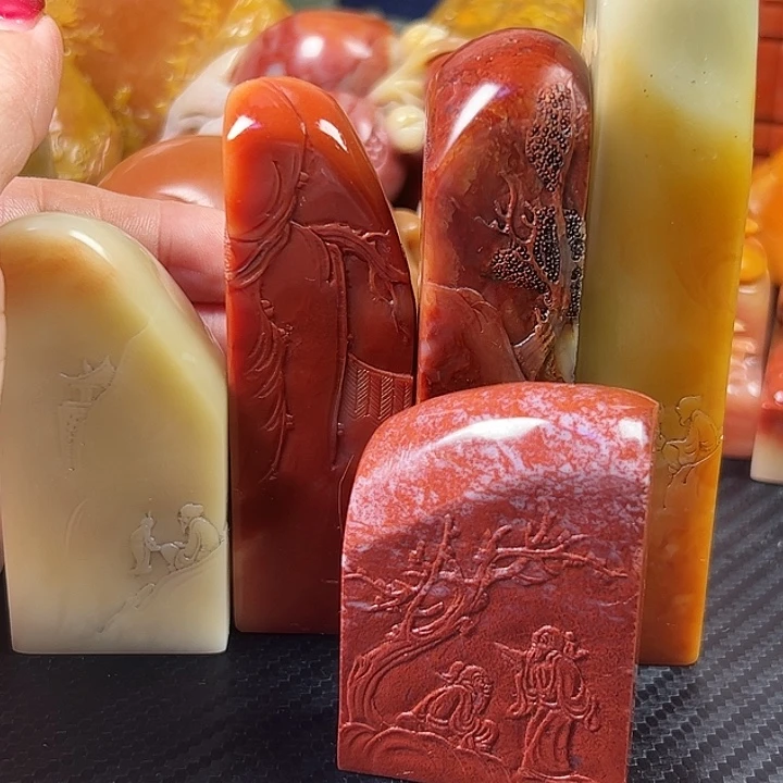 寿山石印石慕**儿寿山石篆刻章