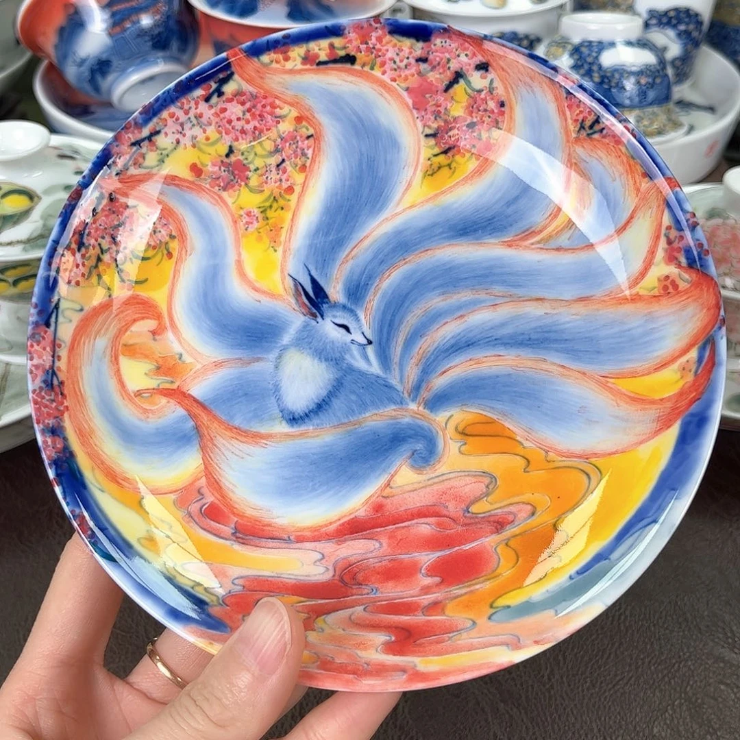 手绘高温瓷器瓷器