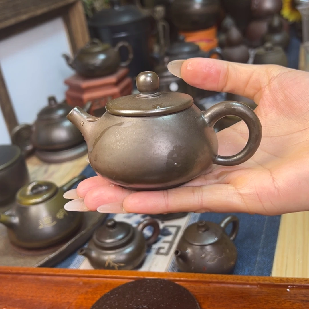 柴烧坭兴陶全手工100毫升