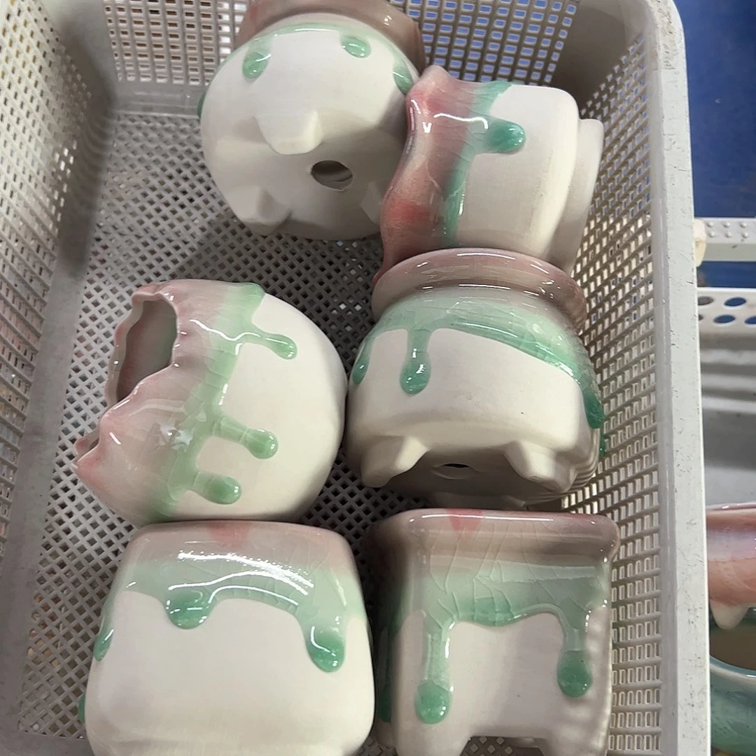 陶瓷多肉小花盆@@186