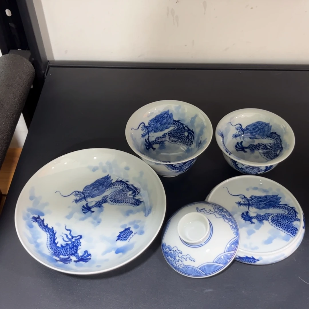 仿清穿云龙四件套