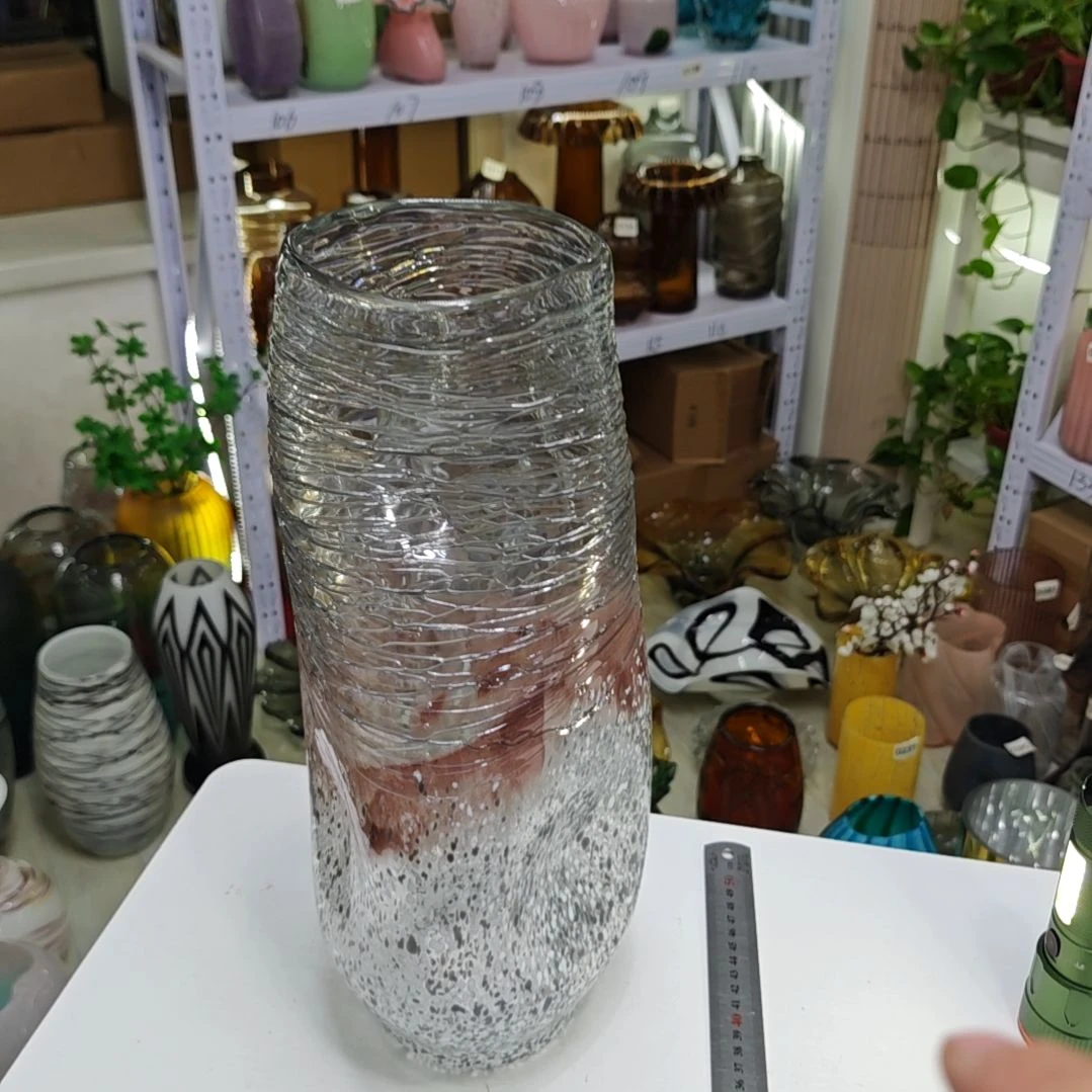 高42口12琉璃造型花瓶