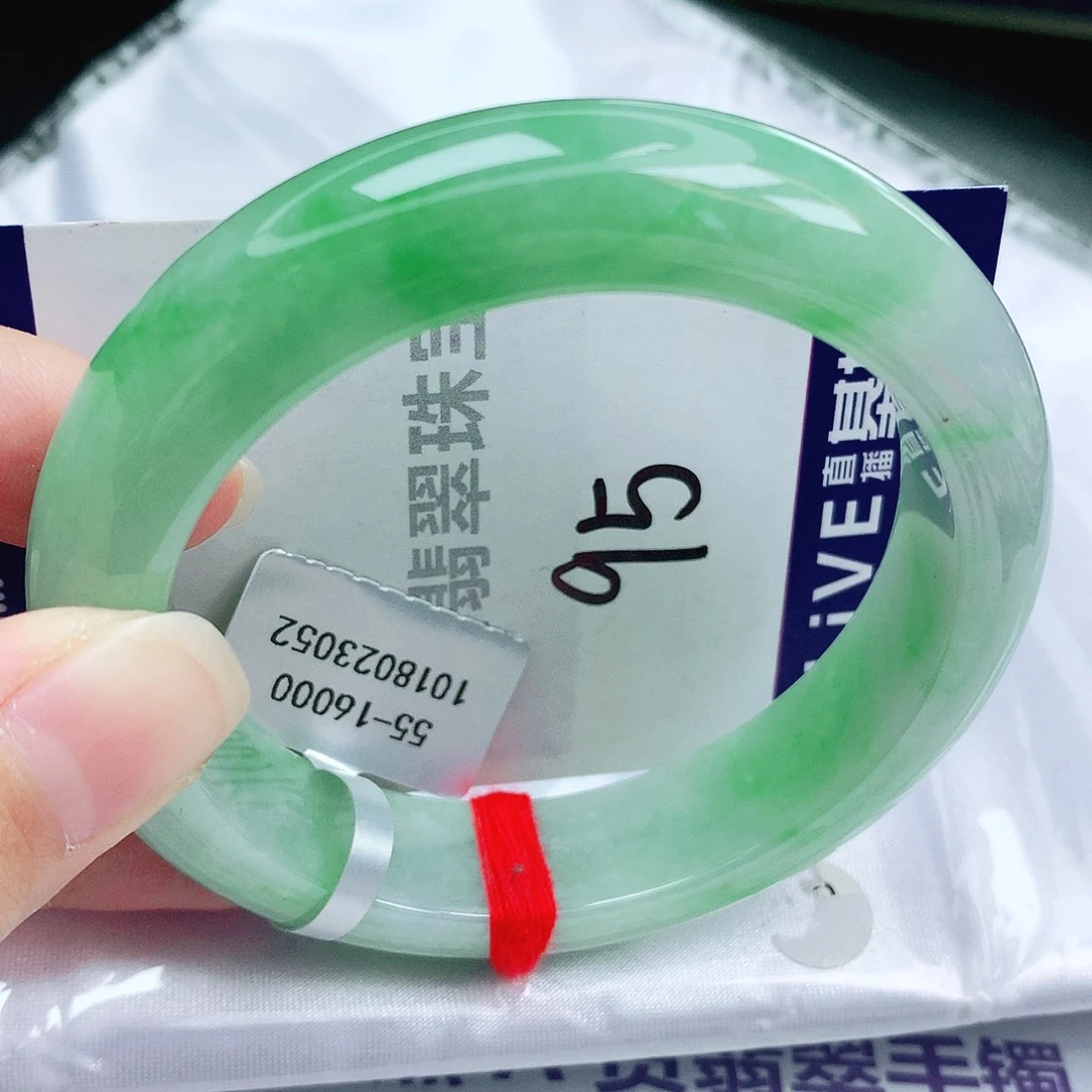 未镶嵌手镯翡翠缅甸天然A货翡翠手镯