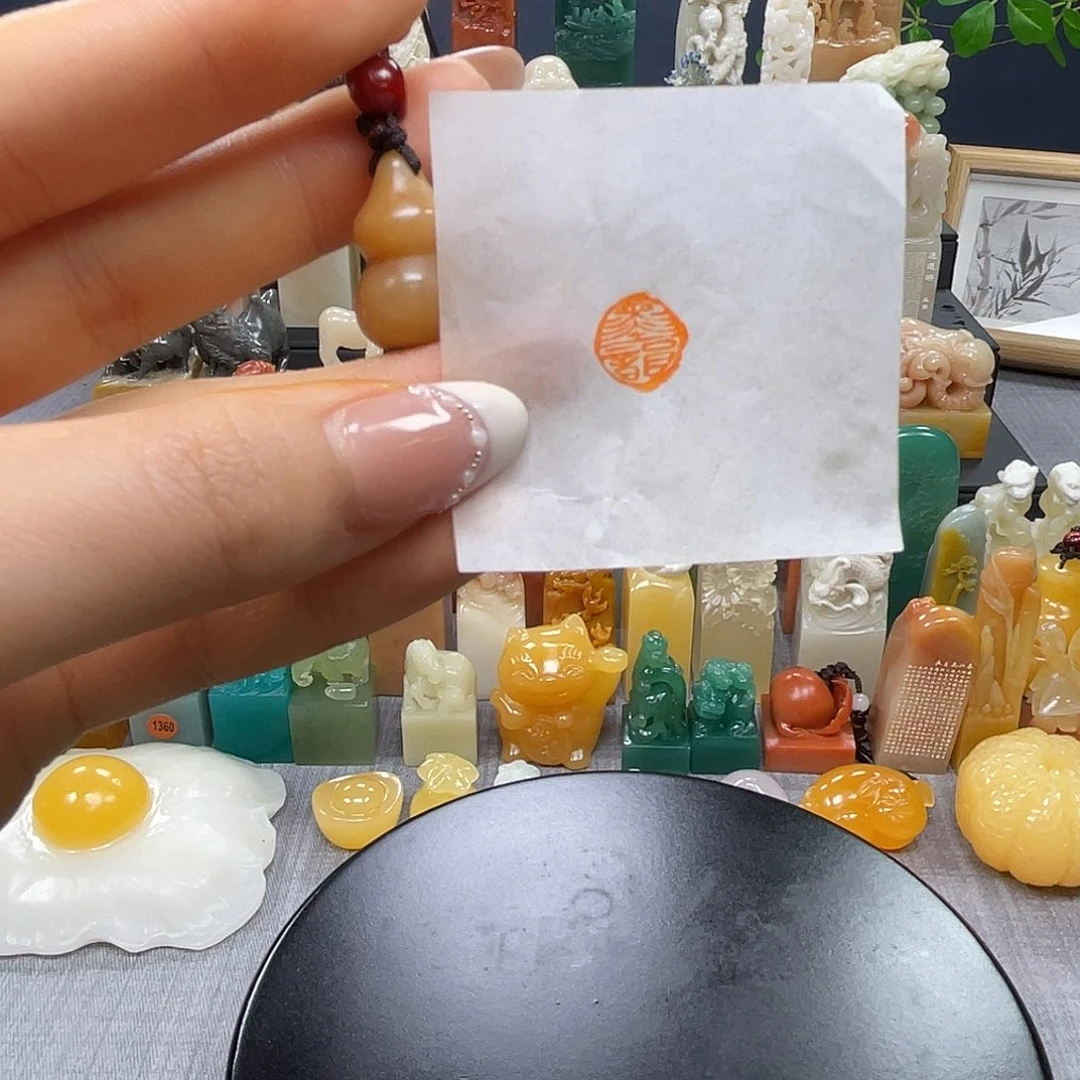 昌化石印石包邮包刻502